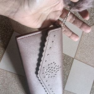 BEAUTIFUL TAN NUDE CLUTCH POUCH!!!!