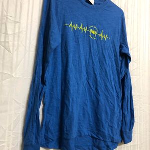 Blue Long Sleeve T Shirt