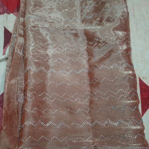 Beautiful Jimmy Choo Saree With Handwork