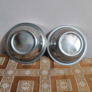 Set Of Steel Bowls