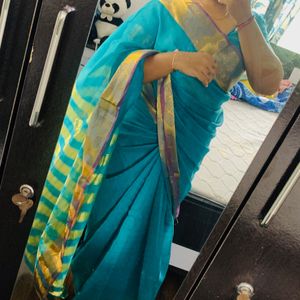 Cotton Silk Saree💙