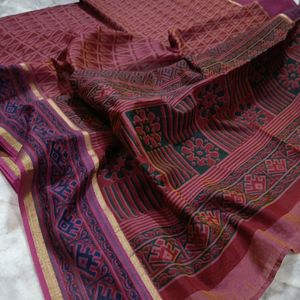 Chanderi saree