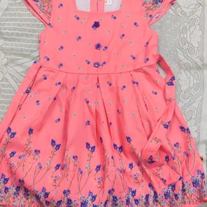 Frock For 2 To 4 Yrs