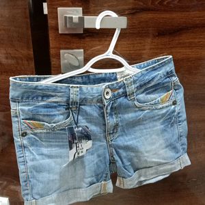 Withtag Denim Shorts 32 Waist Women