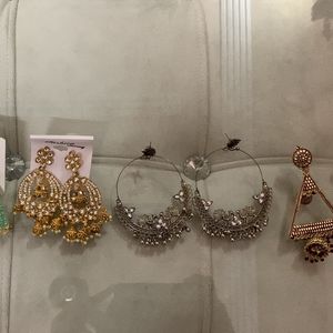 4 Pairs Of Earring