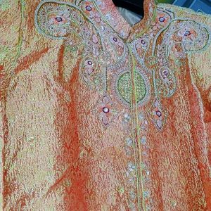 MENS WEDDING EMBROIDERED SHERWANI