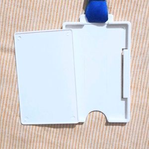 6 Set ID Card Holder With Ribbon Color Options (Bl