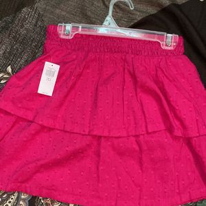 Hot Pink Skirt