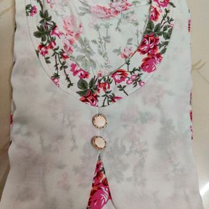 Flower Printed Top For Women 🌸