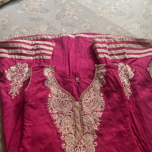 Pink Anarkali