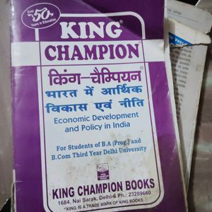 King Champion Books For B. Ed