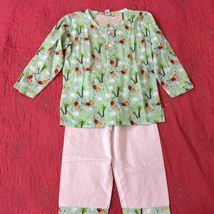 Kurta Pyjama - Monkey Print