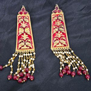 Meena Work Earings