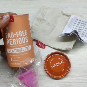 Sirona Menstrual Cup Pad Free Periods