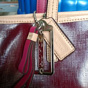 Coach Patent Leather Metro Tote