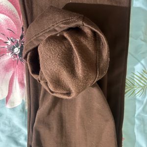 Brown Joggers (Inside Woollen Material) Strechable