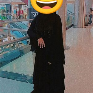 Imported Nida New Trendy Three Layer Abaya Burkah