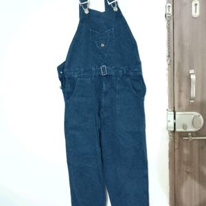 Dark Blue Denim Dungaree