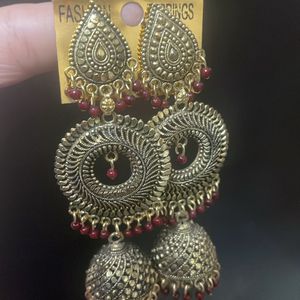 Party Wear Jhumka Earings