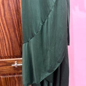 Green Wrap Dress