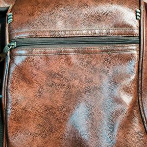 Leather Backpack For Men And Women 25L