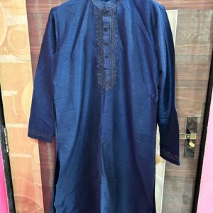 Stylish Navy Blue Kurta For Men’s