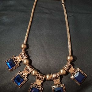 Blue Diamond Jewellery Set