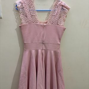 Pink Flared Dress!