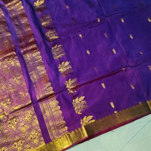 Banarsi Silk Gadwal Saree