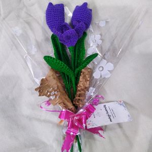 Crochet Tulip Bouquet