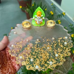 Resin Pooja Thali