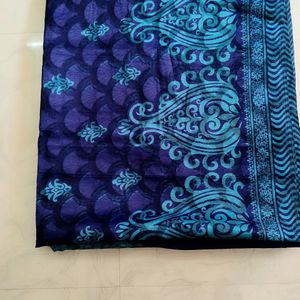 Blue Saree