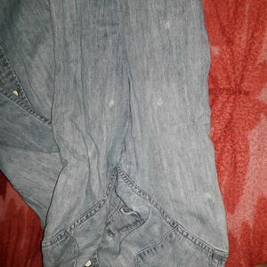 Ralph Lauren Blue Denim Shirt Size s