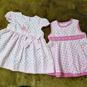 Set Of 2 Baby Dresses