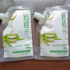 Organic Harvest Aloe Vera Gel 2 Pack