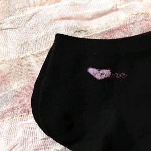 Black Socks Medium Length