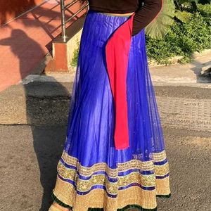 Blue Lehenga