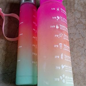 2 Water Bottle With Gift