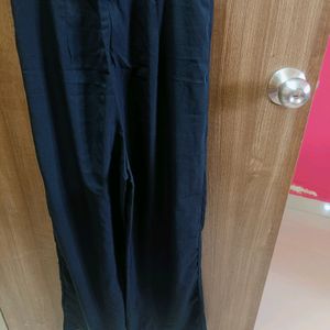 Black Jumpsuit With Belt For Women Size S.