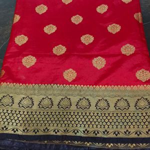 Silk Kathpadar Saree