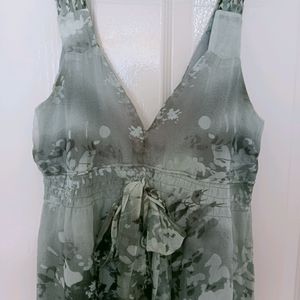 Grey Dress for women(Mini Flared)