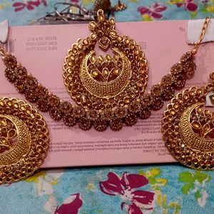 Golden Jwellery Set