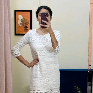 White Lace Dress