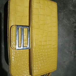 Yellow Sling Bag