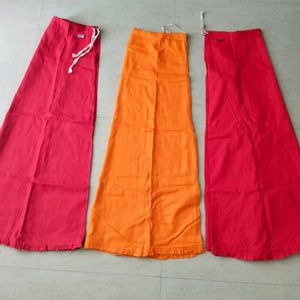 3 Skirts/Peticot For Saree