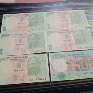 5rs Note Combo