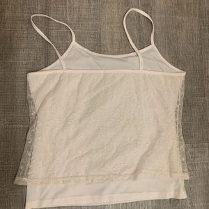imported lace tank top