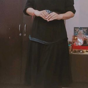 Black Korean Dress