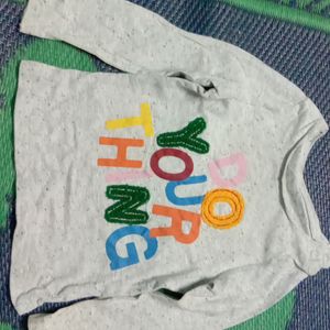 Fancy Grey T Shirt For Baby