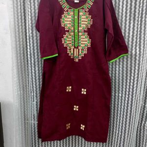 Winter Warm Kurti